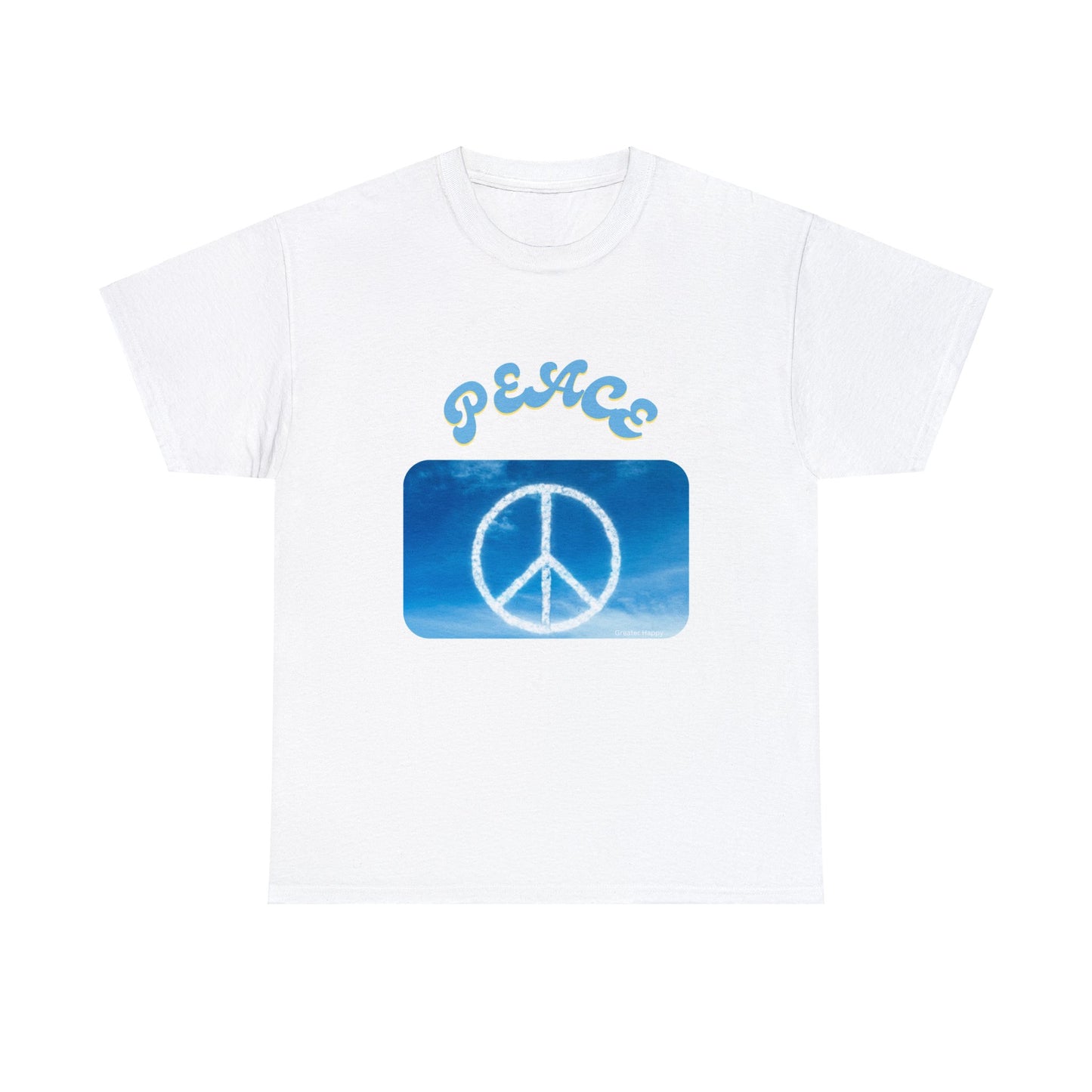 Peace Sky T-Shirt from Greater Happy