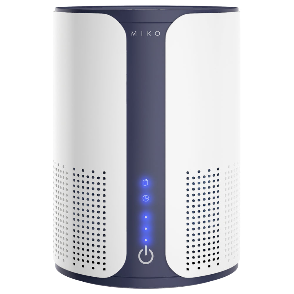 Home Air Purifier with Multiple Speeds Timer True HEPA Filter to Safely Remove Dust, Pollen, Allergens, Odor - 400 Sqft Coverage