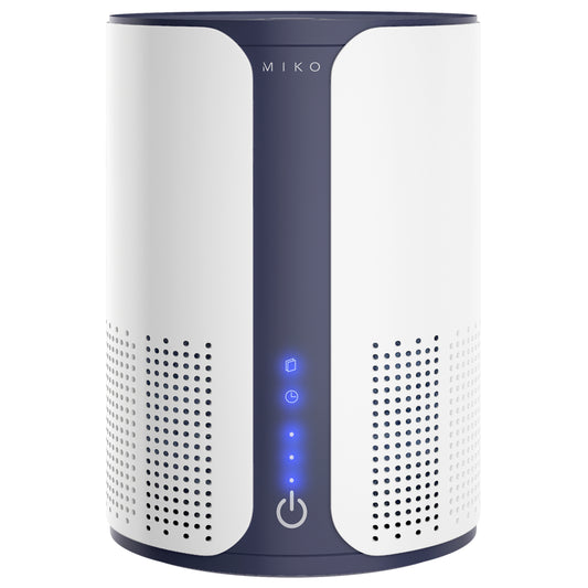 Home Air Purifier with Multiple Speeds Timer True HEPA Filter to Safely Remove Dust, Pollen, Allergens, Odor - 400 Sqft Coverage