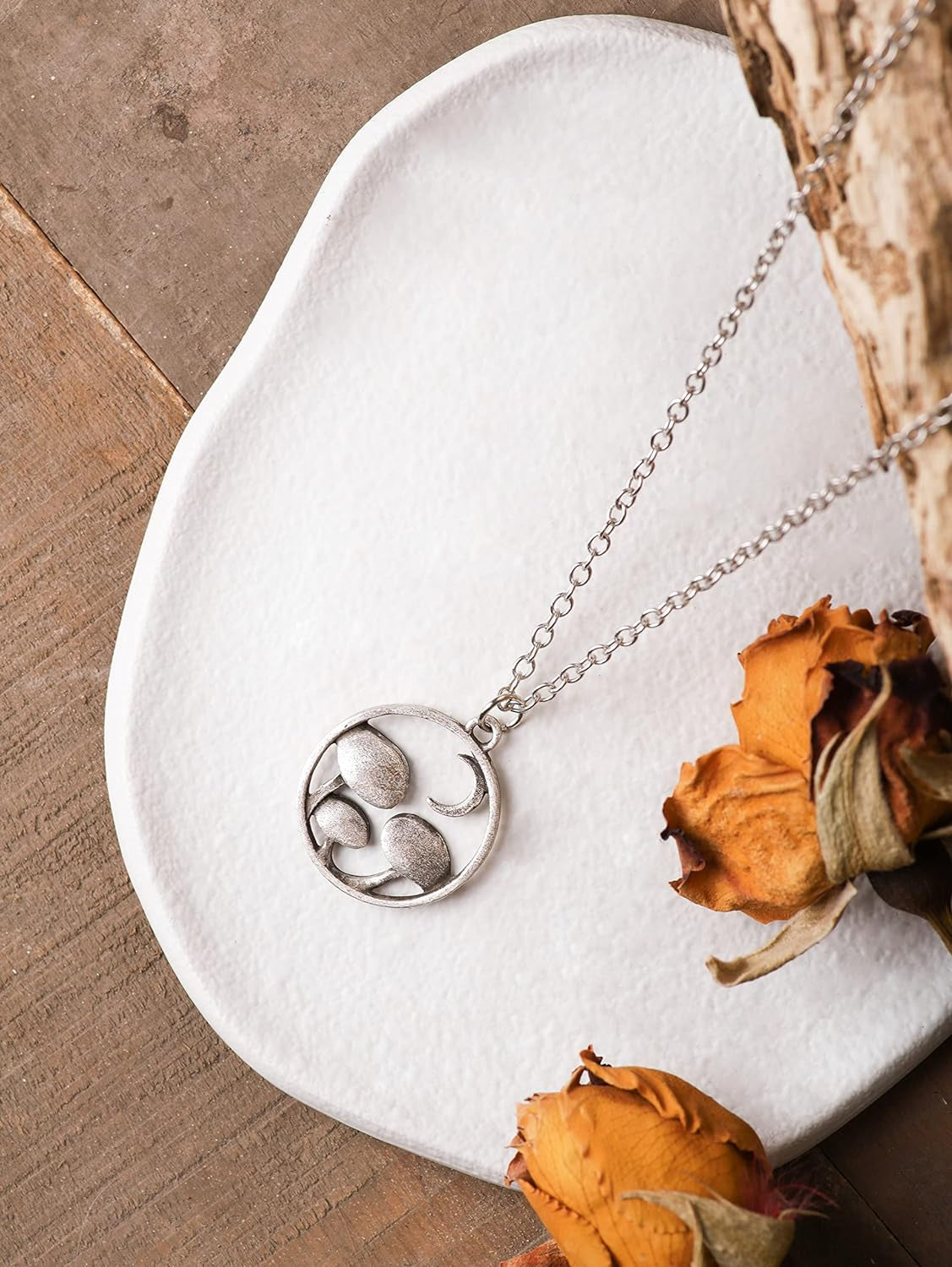 Mushroom Necklace Vintage Mushroom Pendant Cute Accessories Jewelry Gift for Women…