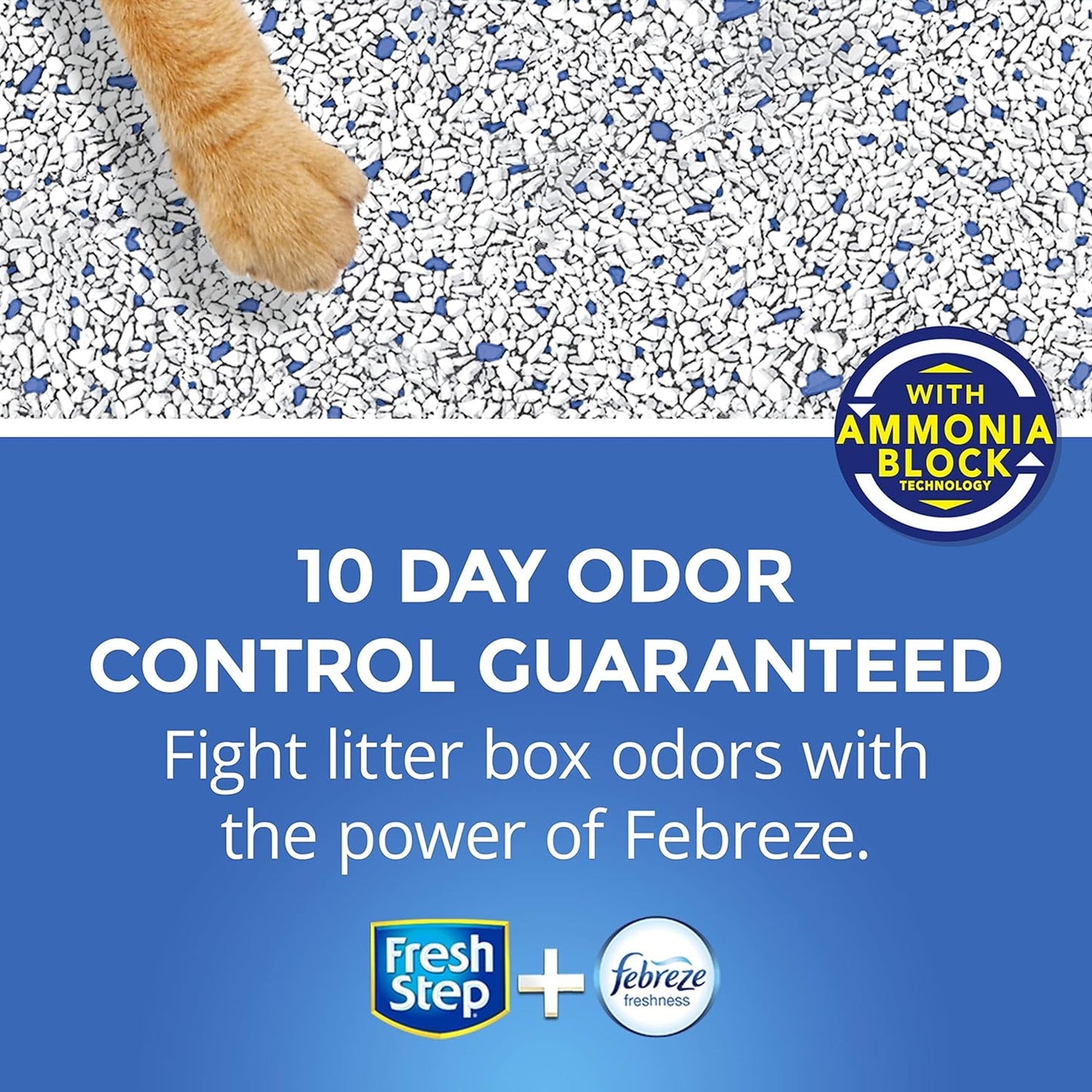 Clumping Cat Litter, Multi-Cat Odor Control, 14 Lbs