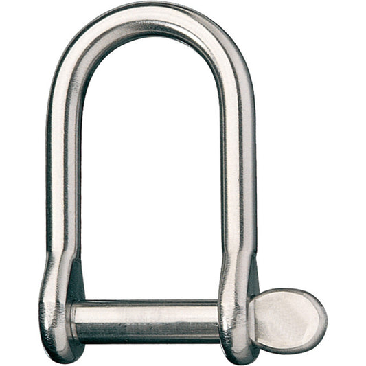 Ronstan Wide Dee Shackle - 1/4"Pin - 1-17/32"L x 1-7/32"W [RF1853]