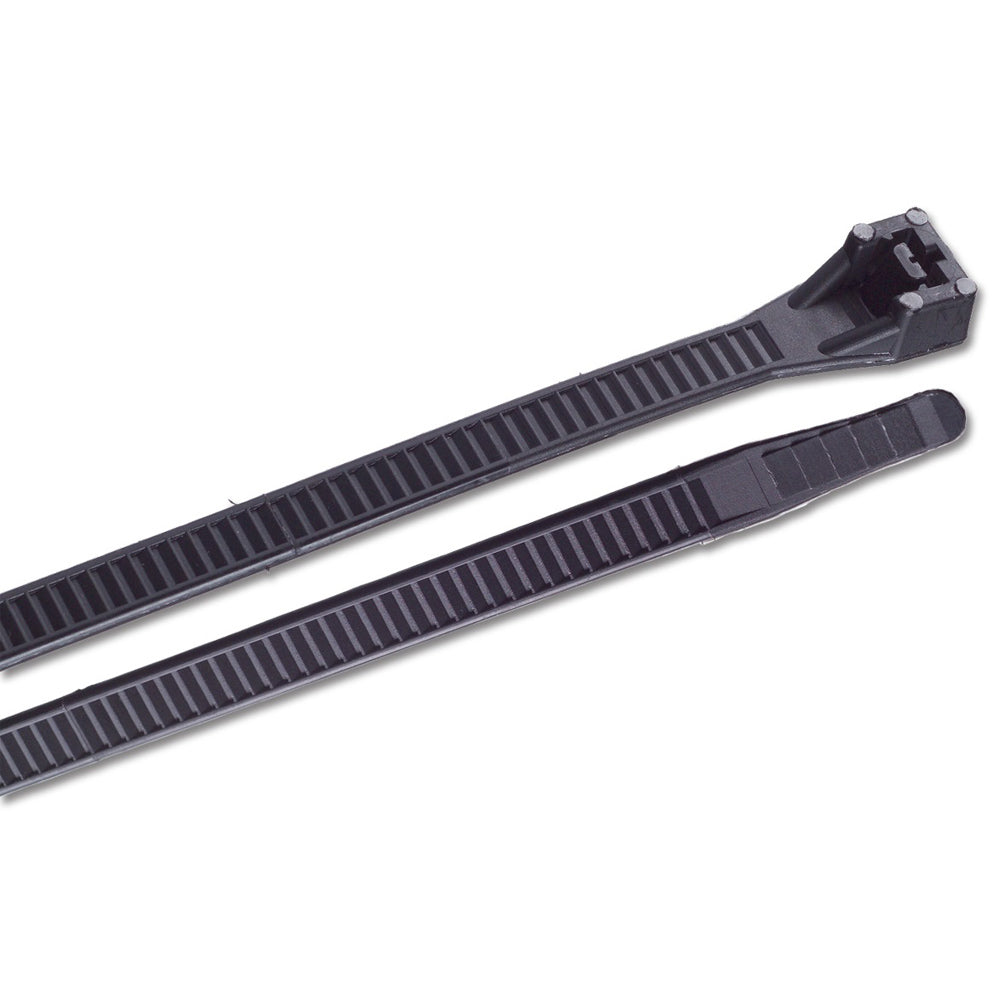 Ancor 17" UV Black Heavy Duty Cable Zip Ties - 10 pack [199217]