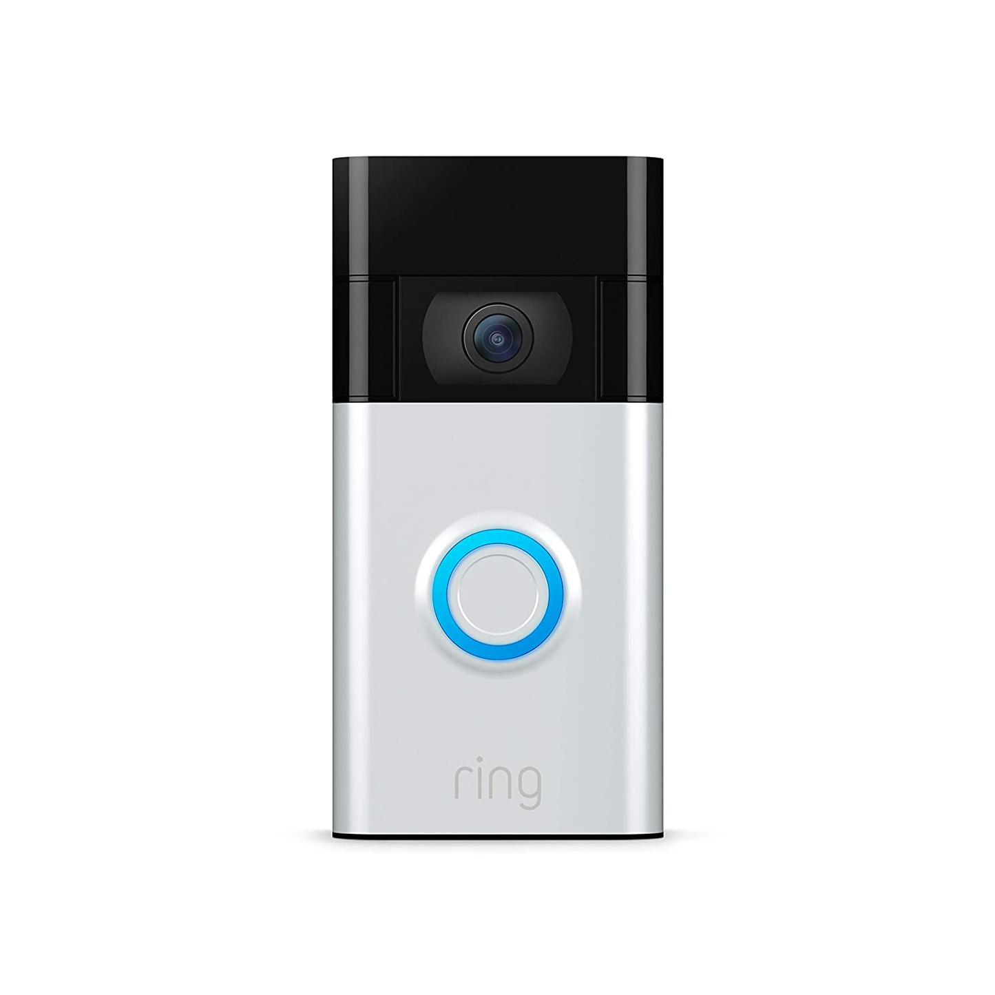 Ring Video Doorbell – 2020 Release – 1080P HD Video, Improved Motion Detection, Easy Installation – Satin Nickel