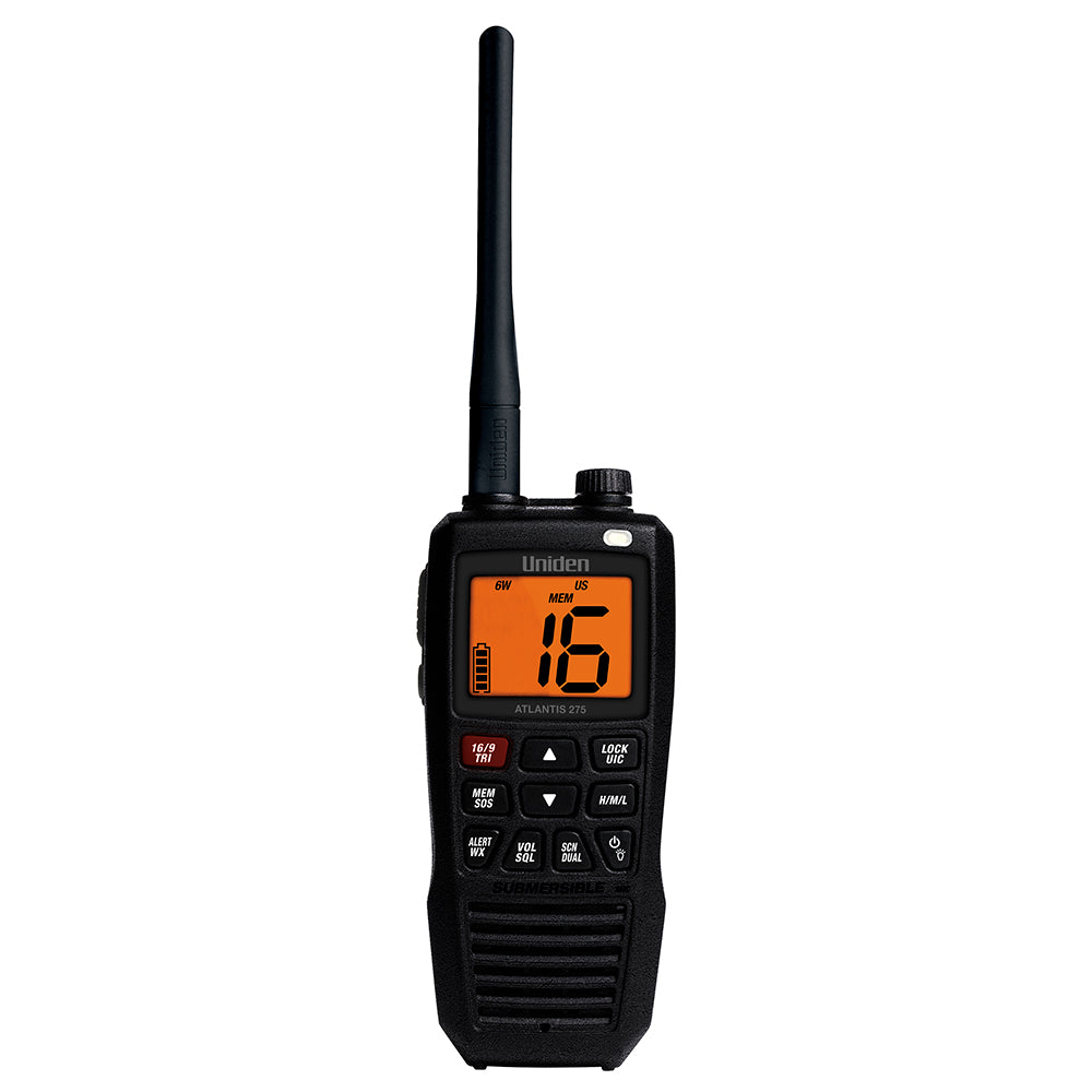 Uniden Atlantis 275 Floating Handheld VHF Marine Radio [ATLANTIS 275]