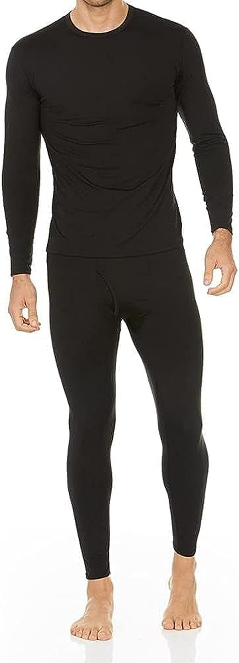 Long Johns Thermal Underwear for Men Fleece Lined Base Layer Set for Cold Weather