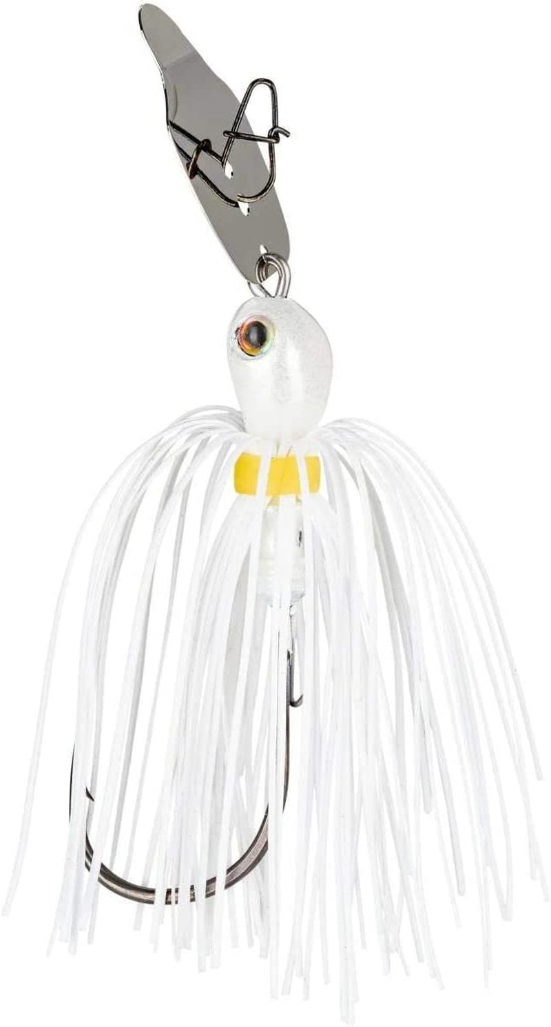 Strike King Thunder Cricket Vibrating Swim Jig/White, 5/8Oz. (TCVSJ58-10)