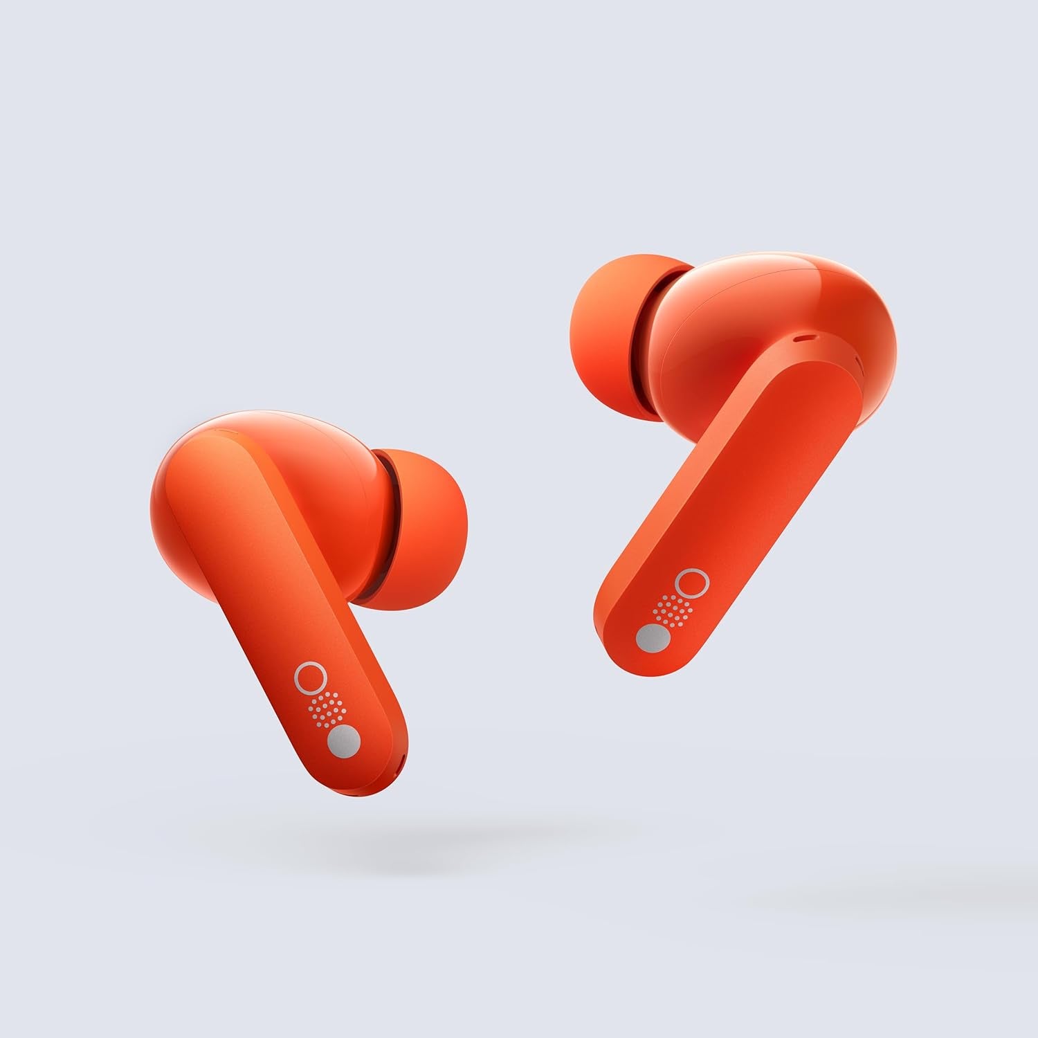 Buds Pro Wireless Earbuds,Active Noise Cancellation to 45 Db,39H Playtime IP54 Waterproof Dynamic Bass Earphones,Bluetooth 5.3 in Headphones for Iphone & Android (Orange)