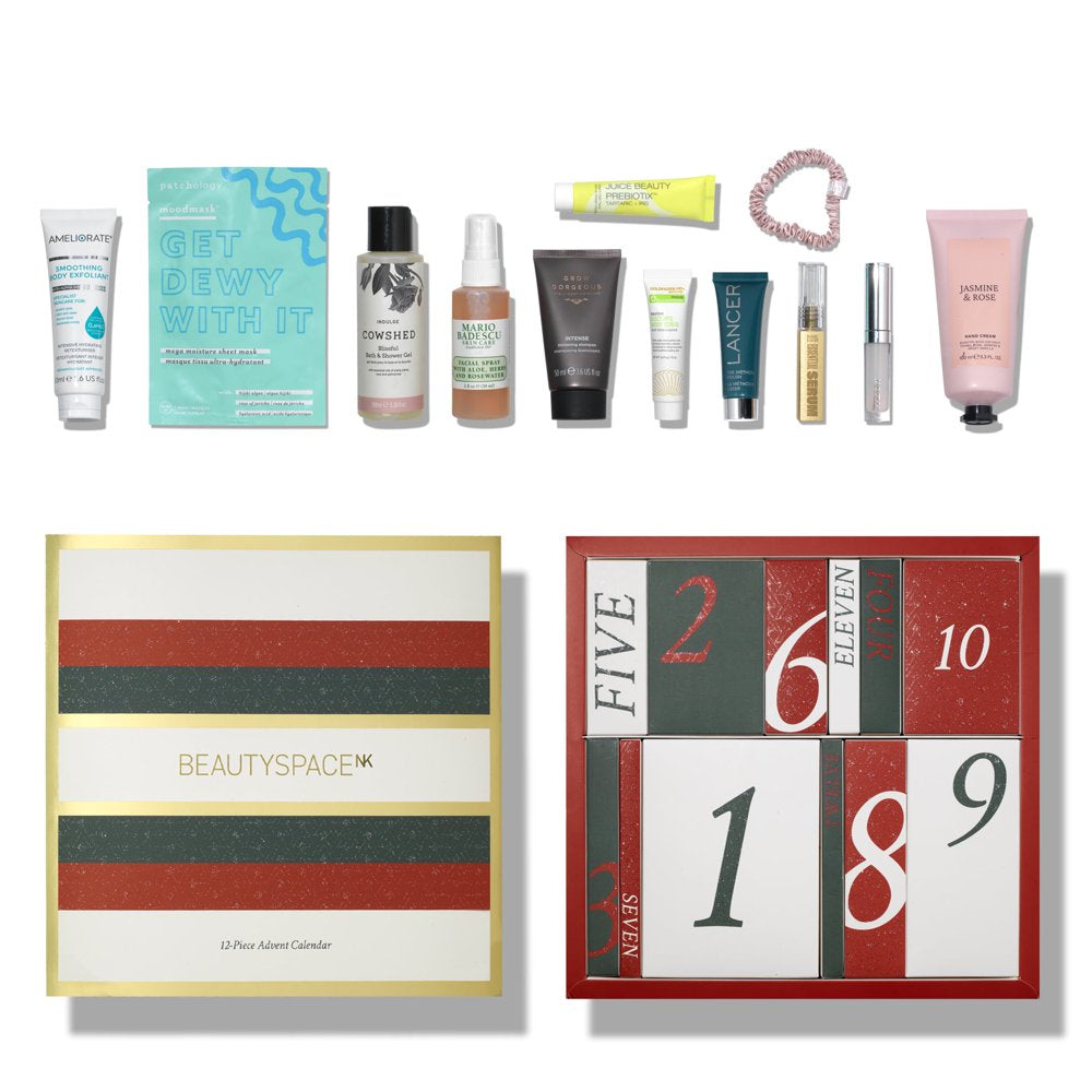 ($135 Value)  2022 Premium Beauty Christmas Advent Calendar, Holiday Gift Set