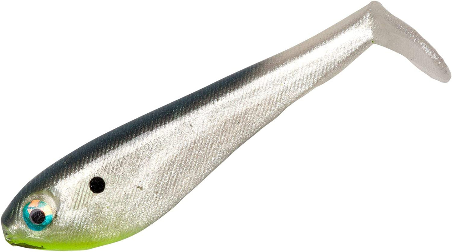 YUM Money Minnow Original Soft Plastic Minnow Swim-Bait Paddle-Tail Fishing Lure