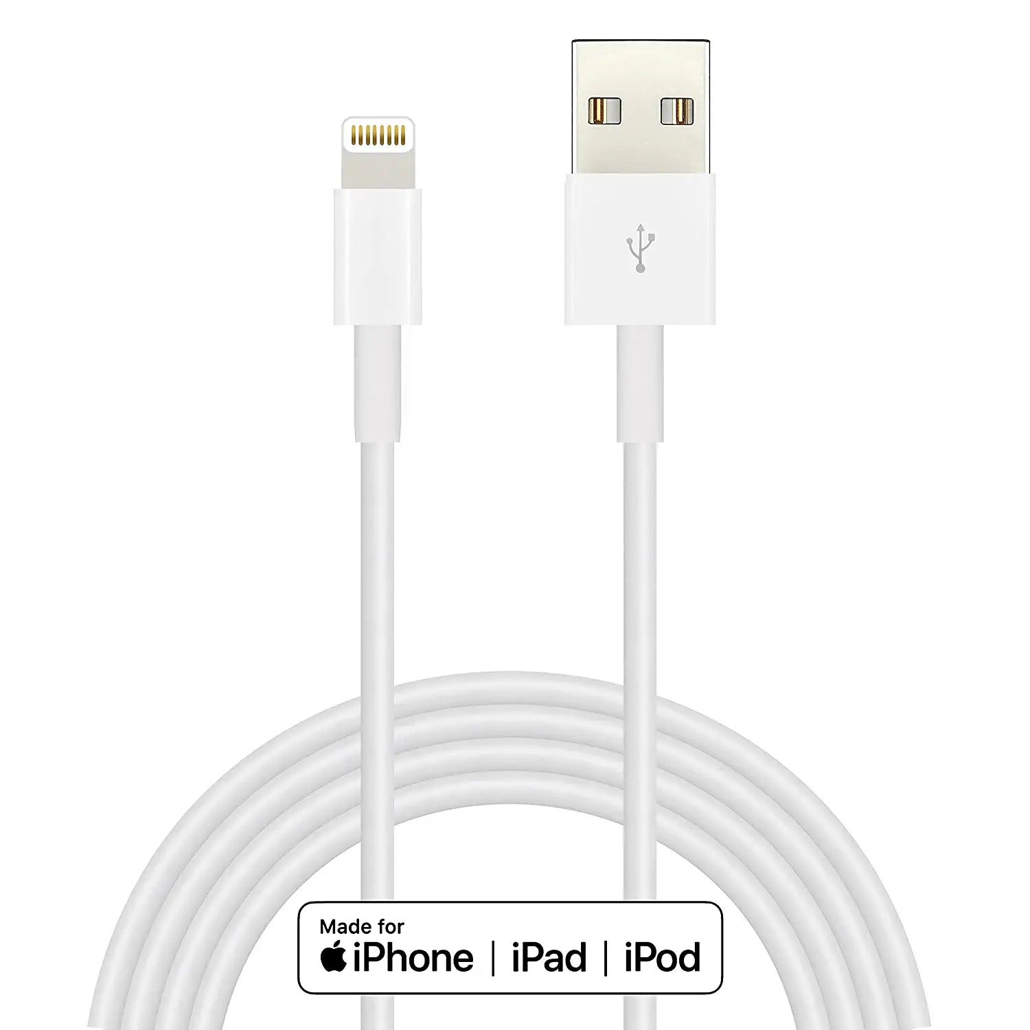 Iphone Charger Lightning Cable 3Pack(6/6/6Ft) Quick Charger Rapid Cord Apple Mfi Certified for Apple Charger, Iphone 13 12 11 Pro X XR XS MAX 8 plus 7 6S 5S 5C Air Ipad Mini Ipod (Grey)