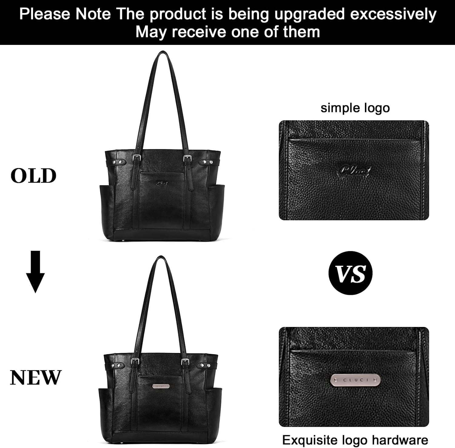 Laptop Totes for Women Genuine Leather Briefcase Large Ladies Shoulder Bag Work Handbags 15.6 Inch Computer