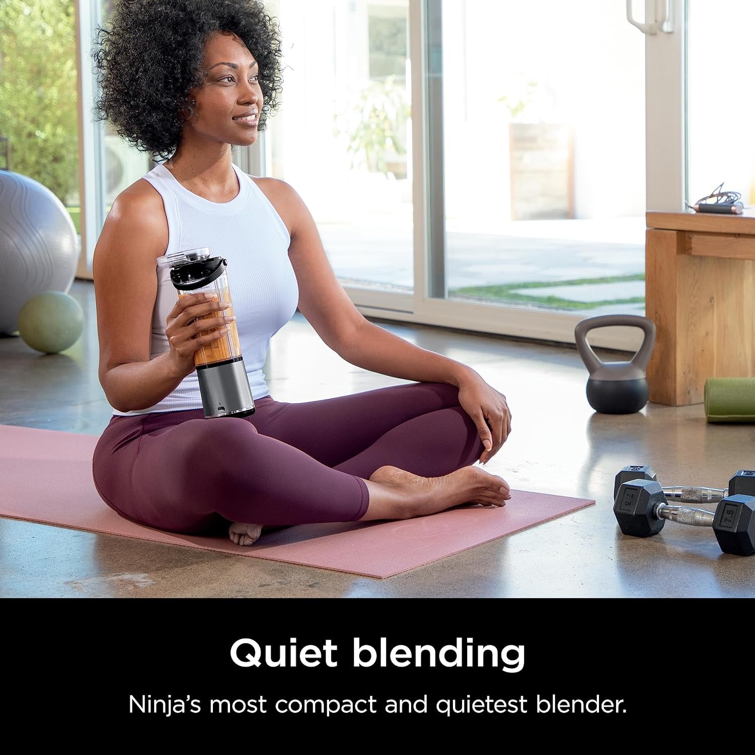 Ninja Blast Portable Blender, Cordless, 18Oz. Vessel, Personal Blender-For Shakes & Smoothies, BPA Free, Leakproof-Lid & Sip Spout, USB-C Rechargeable, Dishwasher Safe Parts, Black