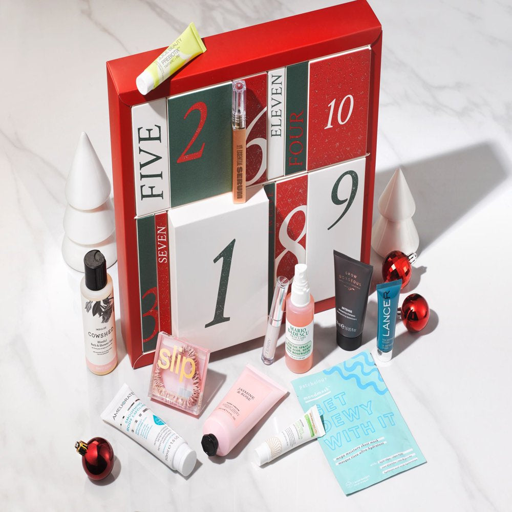 ($135 Value)  2022 Premium Beauty Christmas Advent Calendar, Holiday Gift Set